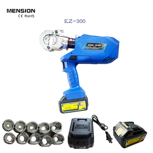 Herramienta de Prensado Hidráulica Portátil de Iones de Litio EZ-300 de 18 V CC y 5.0 Ah, Pantalla LED, <span class=keywords><strong>Prensa</strong></span> Hidráulica Eléctrica para <span class=keywords><strong>Terminales</strong></span> de Cobre - Product Image 1