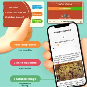 <span class=keywords><strong>Jeu</strong></span> <span class=keywords><strong>de</strong></span> société éducatif en bois pour enfants <span class=keywords><strong>de</strong></span> 7 à 14 ans, avec images, texte et audio, cartes <span class=keywords><strong>de</strong></span> connaissances encyclopédiques et d'énergie - Product Image 2