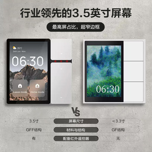 Tuya Smart Central Control Screen 3.5-Inch Touch Panel Infrared Remote Universal Home Automation - Product Image 3