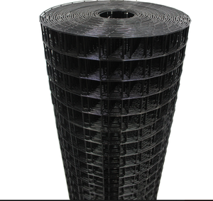 Recinzione di sicurezza industriale in rete metallica saldata, altezza 6 piedi, 1x1 pollice, calibro 17, rivestita in PVC, in acciaio inossidabile, facile da installare - Product Image 1