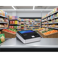 Kiosque de commande pour restaurant, système de point de vente Android 11,6 pouces, mini-caisse enregistreuse, systèmes NFC, terminal de point de vente tout-en-un pour supermarché
