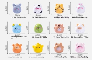 Adornos <span class=keywords><strong>de</strong></span> Resina para Escritorio con Diseño <span class=keywords><strong>de</strong></span> los Doce Signos del Zodiaco, Miniaturas Creativas y Lindas para Decoración <span class=keywords><strong>de</strong></span> Jardín y Paisajes - Product Image 6