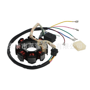 CG125 8-Pole <b>Coil</b> Magneto <b>Ignition</b> Stator for Racing Motorcycle and Tricycle Parts Plastic New Condition Box Packed - Product Image 3