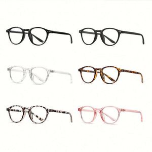 Lunettes d'ordinateur anti-lumière bleue tendance vintage avec logo personnalisé, monture TR90 ronde, pour femmes – Meilleures ventes - Product Image 6