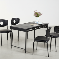 Petite Table Murale Rabattable pour Étude, Dîner, ou Support de Fleurs de Balcon