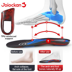 Plantillas Antideslizantes de Gel PU de Alta Elasticidad <span class=keywords><strong>con</strong></span> Absorción de Impactos y Soporte de Arco de Poron TPU para Calzado Deportivo Unisex - Product Image 3