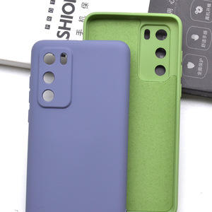 Étui de téléphone portable en silicone liquide TPU souple de couleur mate personnalisée, design <span class=keywords><strong>original</strong></span>, pour <span class=keywords><strong>Huawei</strong></span> P50 Pro, coques en caoutchouc personnalisées - Product Image 3