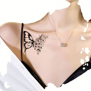 Autocollants de tatouage temporaires imperméables personnalisés de haute qualité pour le corps, motifs originaux, vente en gros - Product Image 3