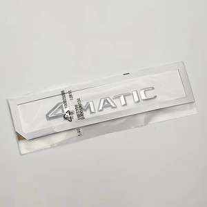 3D ABS cromato Logo nero 4MATIC emblema adesivo auto per <span class=keywords><strong>Mercedes</strong></span> <span class=keywords><strong>Benz</strong></span> - Product Image 6