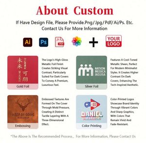 Carnet de notes exécutif personnalisé pour réunions d'affaires, couverture en cuir, impression de logo, format A5 - Product Image 2