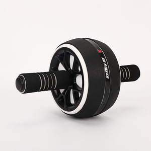 <span class=keywords><strong>Rueda</strong></span> Abdominal Grande de Una Sola <span class=keywords><strong>Rueda</strong></span> para Venta al por Mayor, <span class=keywords><strong>Rueda</strong></span> de Ejercicio Abdominal Ancha Antideslizante con Eje de Acero Engrosado, Logotipo Personalizado OEM - Product Image 4