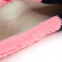 Housse de volant en peluche douce personnalisée, motif visage de fille mignon et cœur, accessoire de voiture, faible MOQ, fabricant OEM ODM