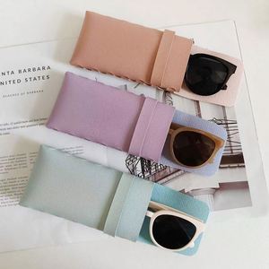 กล่องใส่แว่นตาหนัง PU ป้องกันน้ำ พกพาสะดวก พร้อมโลโก้สั่งทำได้ - Product Image 3