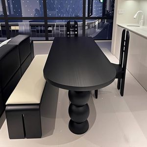 Modern Minimalist <b>Bench</b> Solid Wood Design For Dining Room Or <b>Entryway</b> Use - Product Image 3