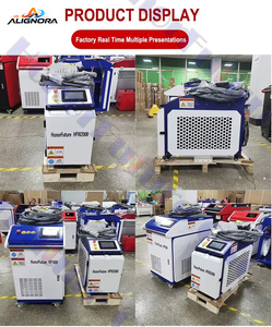 เครื่องเชื่อมไฟเบอร์เลเซอร์อเนกประสงค์ 4 in 1 กำลังไฟ 1500W 2000W สำหรับงานเชื่อมท่อ / เครื่องทำความสะอาดด้วยเลเซอร์แบบระบายความร้อนด้วยอากาศ / เครื่องเชื่อมเลเซอร์ - Product Image 6