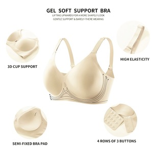 Reggiseno Adesivo Senza Cuciture con Chiusura Posteriore, Coppe 3/4, Senza Ferretto, Taglie Forti, per Donna - Product Image 2