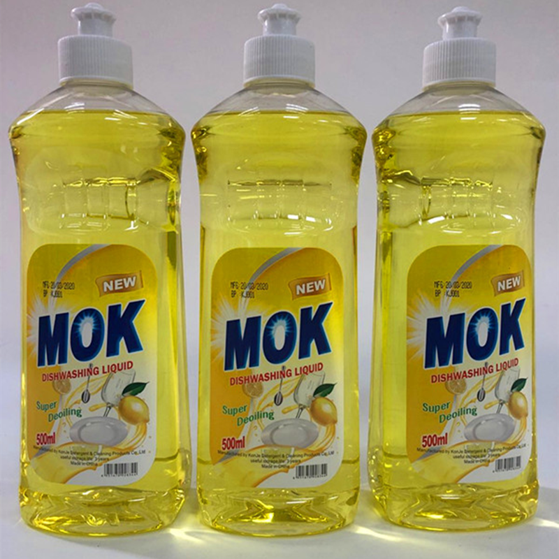 High Quality Mulit-Functional Dishwashing Liquid Lemon Fragrance Dish Washing liquid detergent