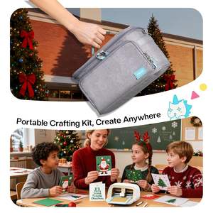 <span class=keywords><strong>Machine</strong></span> de découpe vinyle Likcut S501, kit créateur de cartes, <span class=keywords><strong>machine</strong></span> à autocollants compacte intelligente avec accessoires et étui de transport - Product Image 4