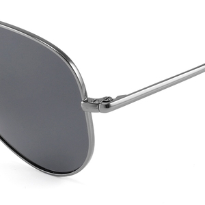 Gafas de Sol de Piloto Cuadradas con Montura Metálica Completa, Polarizadas con Protección UV400, Diseño Moderno Unisex para Adultos, para Campamento y Actividades al Aire Libre - Product Image 5