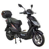 Vente Flash - Prêt à Expédier - Scooter Électrique 500W 48V - Moto Électrique 25KM/h avec Éclairage LED - Cadre en Alliage d'Aluminium - Autonomie de 25km - Pour Adultes