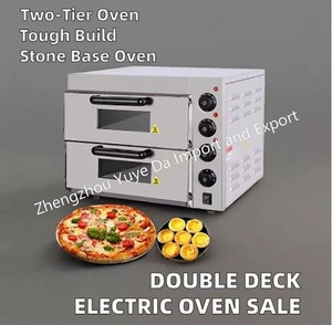 <span class=keywords><strong>Horno</strong></span> <span class=keywords><strong>eléctrico</strong></span> doble para pan <span class=keywords><strong>Horno</strong></span> para pizza <span class=keywords><strong>usado</strong></span> en la cocina <span class=keywords><strong>Horno</strong></span> para pizza de piedra Canton a la venta - Product Image 2