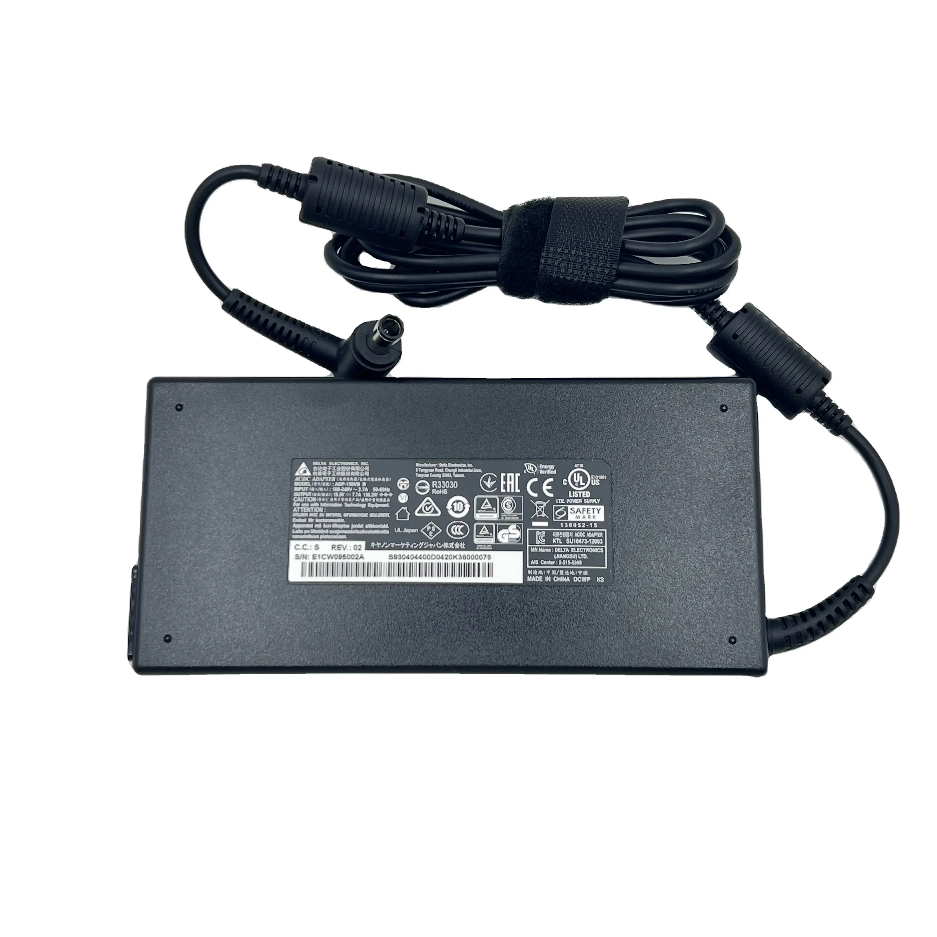 Alimentatore per laptop per adattatore ca Delta 19.5V 7.7A 150W per DELTA ADP-150VB B WS60 2OJ (edizione 4K)-082US GS70 2PC(Stealth)