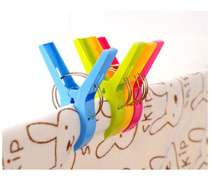 Pinces à linge en plastique de grande taille, Clips de séchage pour vêtements de plage, Clips pour serviettes de bain - Product Image 4