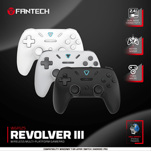 Fantech Wgp12s, venta al por mayor, controlador de juegos con cable <span class=keywords><strong>Original</strong></span>, Joystick de vibración de doble choque para PS3, PC, Switch, Android, Gampad - Product Image 6