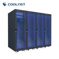 Solution d'armoires intégrées intelligentes à économie d'énergie Coolnet MetaRack Micro Data Center pour salle de serveurs intérieure