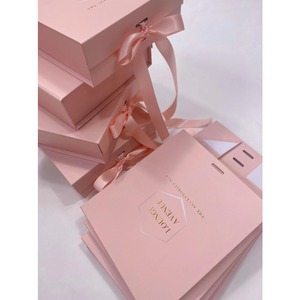 Caja de Regalo Rosa de Lujo con Cierre Magnético y Listón, Personalizable, MOQ Bajo, Stock Disponible para Entrega Rápida, para Pequeños Negocios de Cosméticos - Product Image 3
