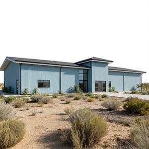 Structure en acier préfabriquée de qualité professionnelle pour salle de badminton destinée aux universités africaines - Soudure robuste et adaptable à des applications variées - Product Image 1