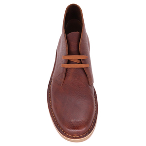 Bottes <span class=keywords><strong>Chukka</strong></span> Classiques pour Hommes en Cuir Véritable, Style Désert à Grands Nervures, Imperméables, Hauteur Cheville avec Fermeture à Lacets - Product Image 6
