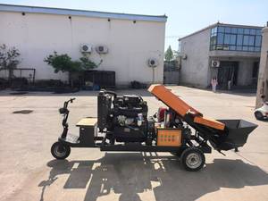 Bomba de Concreto Diésel de Alta Calidad, Diseño Móvil, Alta Eficiencia, Productividad de 10M/H, Transporte Vertical de 20m, Horizontal de 60m - Product Image 6