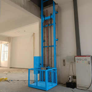 Monte-charge sur rail avec dispositif anti-chute et plateforme de chargement épaisse pour la livraison de marchandises en usine - Product Image 6
