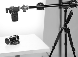 100cm caméra Boom Mount Extension Horizontal trépied barre transversale bras Steeve Support Support professionnel trépied prise de vue verticale - Product Image 5