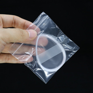 Houppette en silicone pur transparente et souple comme de la gelée, ne retient pas la poudre et est facile à <span class=keywords><strong>nettoyer</strong></span> - Product Image 6