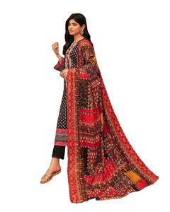 Nuevo Salwar kameez traje diseñador indio paquistaní nuevo diseño superior cuello bordado impreso vestido césped Kurti colección - Product Image 1