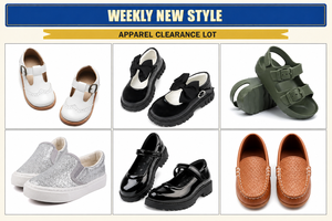Envío al por mayor de calzado infantil surtido para niños y niñas: zapatillas antideslizantes, sandalias, zapatos de lona, tenis y mocasines. - Product Image 4