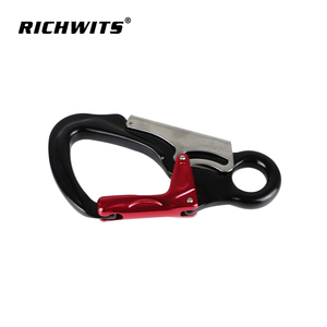 Doppio moschettone con moschettone a occhiello in alluminio con Design di bloccaggio Anti-apertura 32kN - Product Image 3