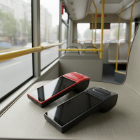 Terminal de point de vente portable Android 10 avec imprimante thermique pour système de billetterie de bus, solution logicielle en ligne ou hors ligne, machine de point de vente