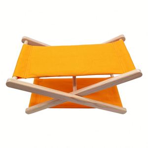 Folding Plastic Solid Wood Fabric <b>Beach</b> <b>Chair</b> Pillow Folding <b>Beach</b> Headrest - Product Image 3