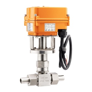 Válvula <span class=keywords><strong>de</strong></span> aguja eléctrica inteligente <span class=keywords><strong>de</strong></span> microcontrol <span class=keywords><strong>de</strong></span> caudal para oxígeno, gases medicinales y agua concentrada <span class=keywords><strong>de</strong></span> alta presión - Product Image 1