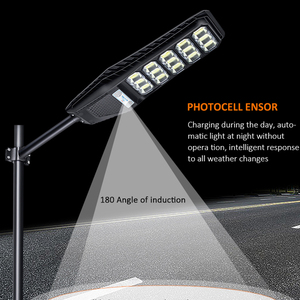 Ip 65 66 200w 400w lámpara <span class=keywords><strong>led</strong></span> luz <span class=keywords><strong>farola</strong></span> públicas solares solar <span class=keywords><strong>led</strong></span> para movimiento sensor <span class=keywords><strong>exterior</strong></span> - Product Image 6