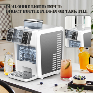 Licuadora Eléctrica 2 en 1 Silenciosa para Cubitos <span class=keywords><strong>de</strong></span> <span class=keywords><strong>Hielo</strong></span> y Smoothies SC-6201, <span class=keywords><strong>de</strong></span> Sobremesa, para Hogar y Cocina, Enfriamiento Rápido en 60s, Certificaciones ETL, CE, CB, GS, Uso Comercial y Hotelero - Product Image 2