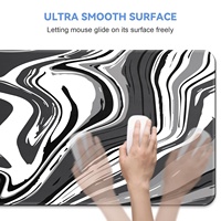 Tapis de bureau de grande taille personnalisé imprimé en 3D de haute qualité antidérapant en gros Tapis de souris personnalisé Tapis de souris de jeu Tapis de bureau pour le bureau à domicile