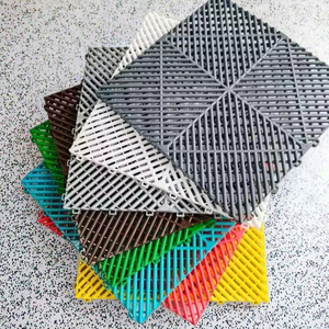 Hiện đại lồng vào nhau gạch lát sàn nhà để xe chống trượt PVC và PP treo sàn nhà để xe dễ dàng cài đặt khóa bấm cho nhà xưởng - Product Image 2