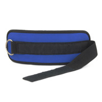 Boucles de traction pour câbles en néoprène noir, réglables, pour la protection des chevilles lors de l'entraînement en salle de sport