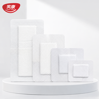 Pansement médical micro-perforé en coton adhésif, respirant, bords non-tissés, adhésif hypoallergénique pour la réduction de l'humidité