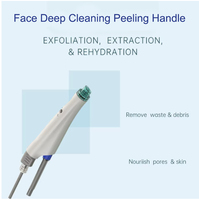 Système professionnel de nettoyage en profondeur du visage et d'électro-infusion avec exfoliation par aspiration, pénétration du sérum et technologie DEP