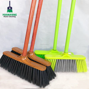 Usine Yuanyang, vente en gros de balais et de manches de balai, manches de balai et de serpillière bon marché, balais en bois naturels, <span class=keywords><strong>Besen</strong></span> Balai - Product Image 1